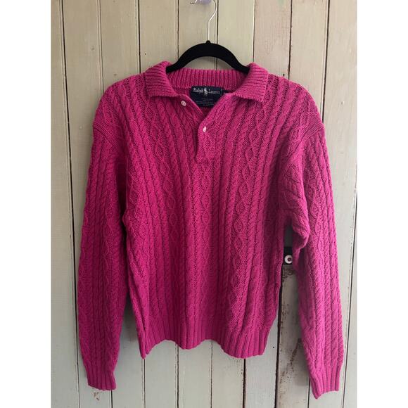 Ralph Lauren Sweaters - Hot Pink Ralph Lauren Sweater